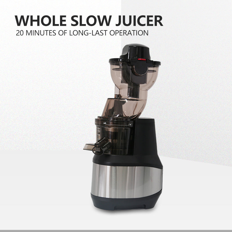 Whole slow masticating juicer